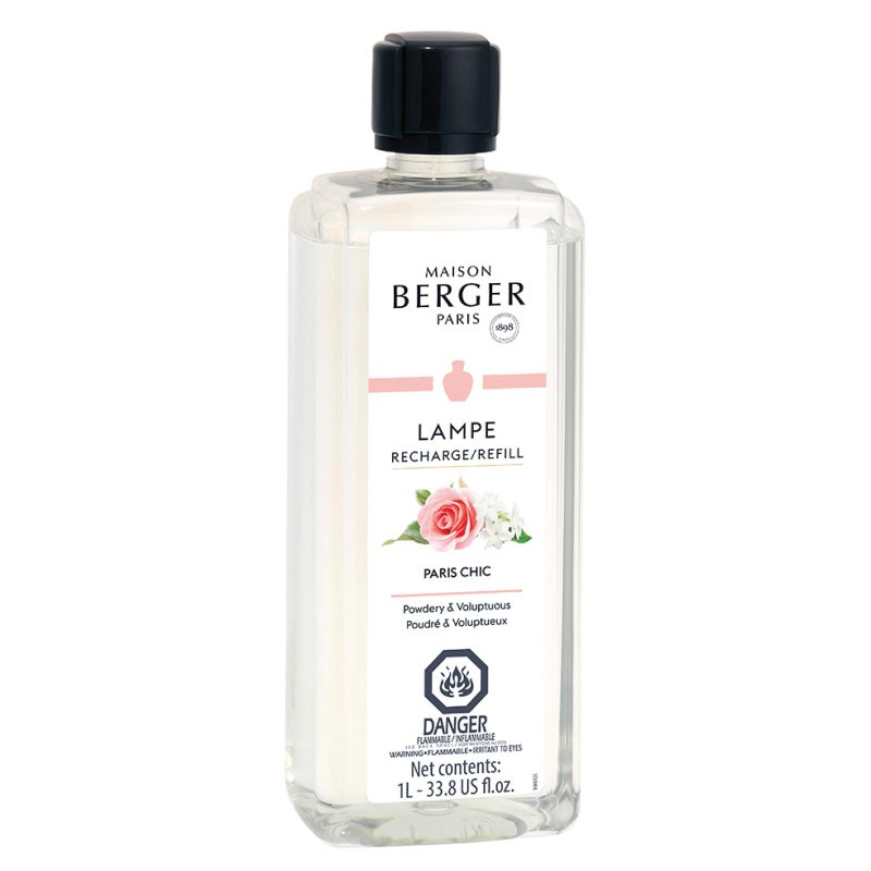 Lampe Berger Paris Chic - Lampe Berger Fragrance Refill for Home Fragrance Oil Diffuser - 33.8 Fluid Ounces - 1 Liter - Image 1